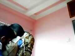Sexy Indian babe in hot foreplay before sex.