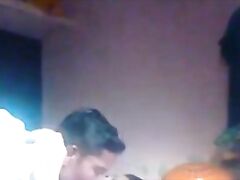 Desi aunty enjoying with husand brother