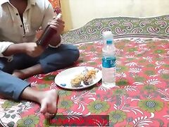 Indian Ever best Painful hard Sex and fuck and a. Drinking, In clear Hindi voice