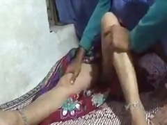Indian Not Mom get Massage from son